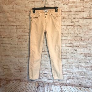 Paige skyline ankle peg jeans size 28